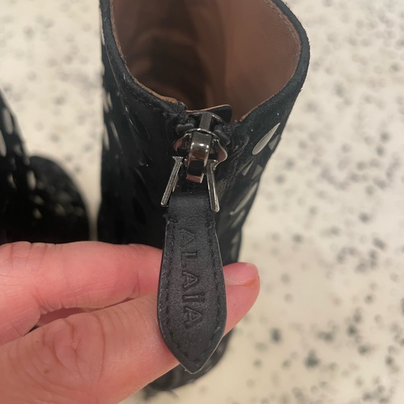 Alaia black heeled booties 39 - Picture 7 of 9